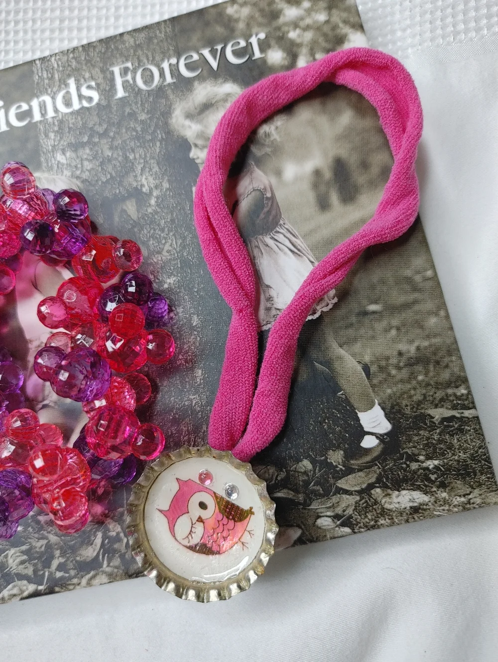 KIDS BRACELET BUNDLE, HOT PINK